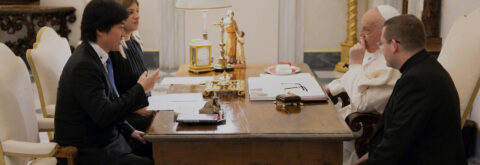 Historic Private Audience With Pope
